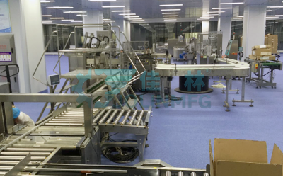 口服液瓶藥品全自動(dòng)包裝生產(chǎn)線